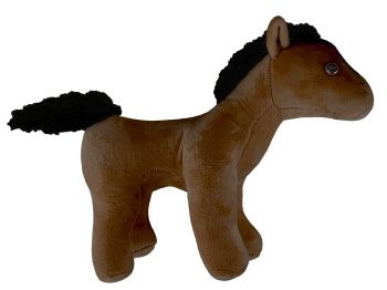Wild West 9" Bay Horse Stuffed Animal #4