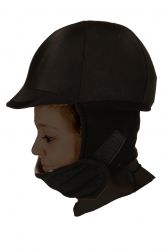Showman Lycra fleece helmet cover