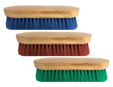 Showman Medium bristle brush on an oval base