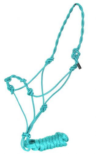 Twisted Cowboy Knot Halter with Removeable Lead #7