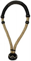 Showman two toned rawhide braided show bosal