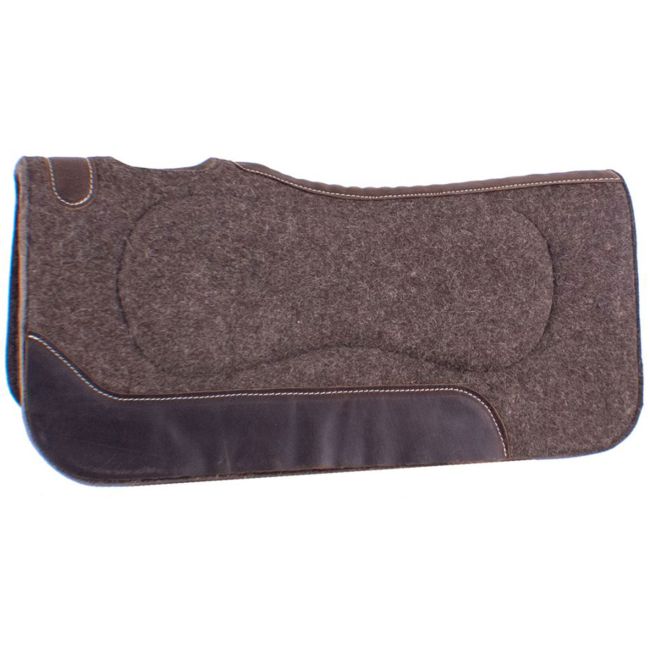 Showman 31" x 32" 100% Mohair Wool Built Up Saddle Pad