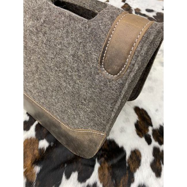 Showman 31" x 32" 100% Mohair Wool Saddle Pad #3