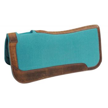 Showman 31" x 32" x 1" Teal Felt Saddle Pad