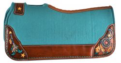 Showman 32" x 31" Heavy Duty Felt Saddle Pad with dreamcatcher design