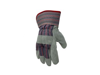 FIRM GRIP Medium Suede Leather Palm Work Gloves #7