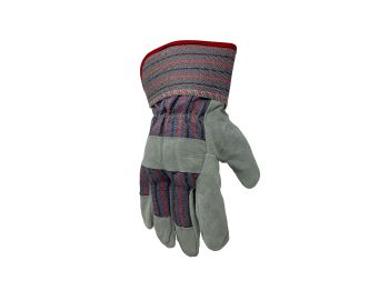 Firm Grip Medium Suede Leather Palm Work Gloves #7
