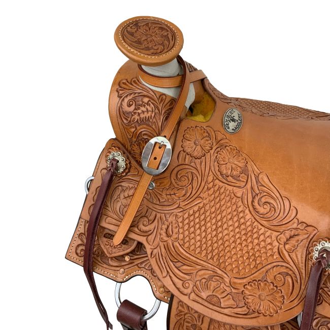 Double T Sundance Wade Style Saddle - 13 Inch #3