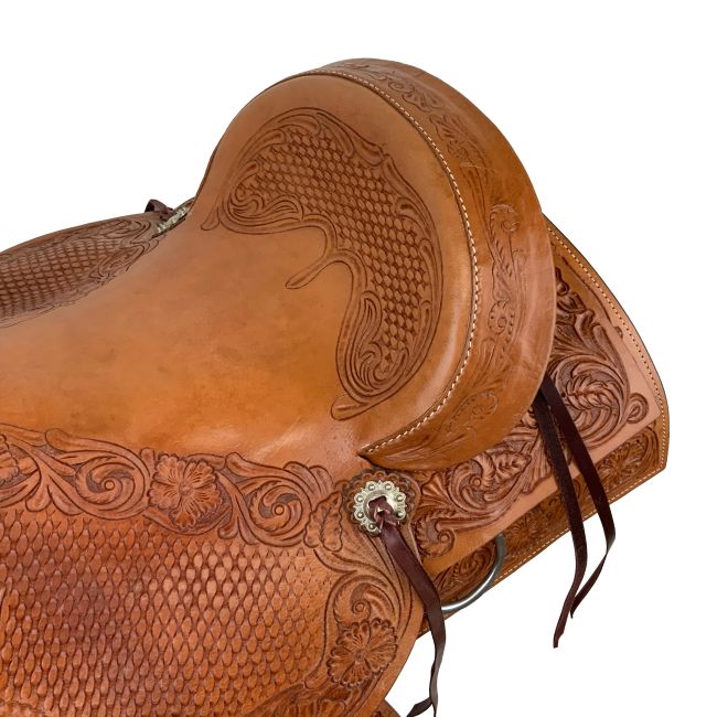 Double T Sundance Wade Style Saddle - 16 Inch #4