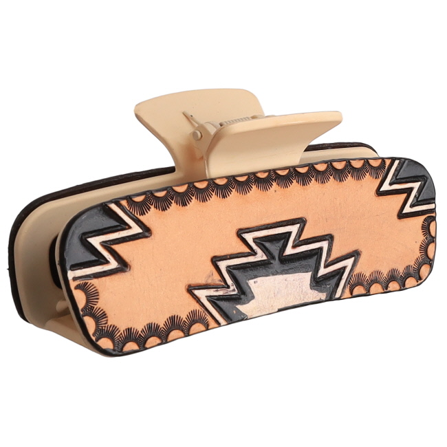 Wild Paint Navajo Claw Clip - 5" #2