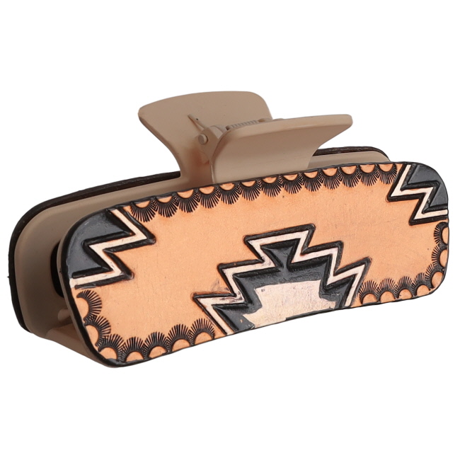Wild Paint Navajo Claw Clip - 5" #3