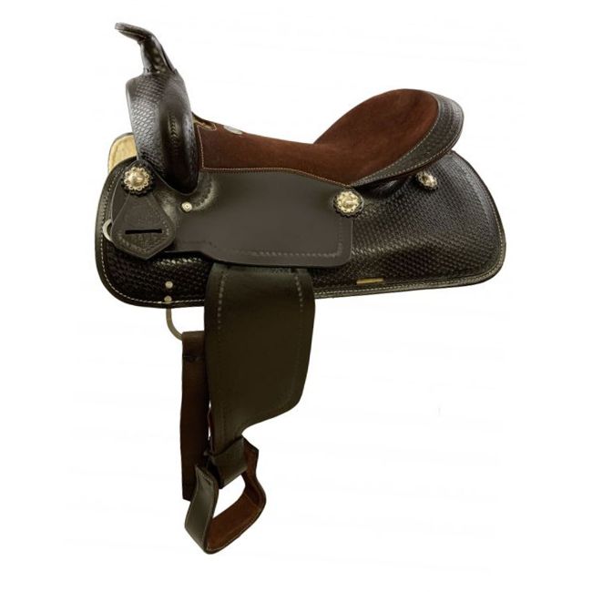 Double T Dark Pines Pleasure Style Saddle - 16 Inch