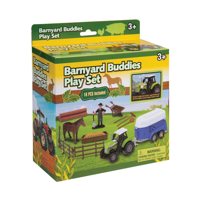 Barnyard Buddies 16pc Play Set