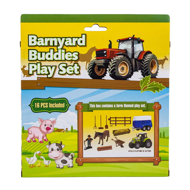 Barnyard Buddies 16pc Play Set #3