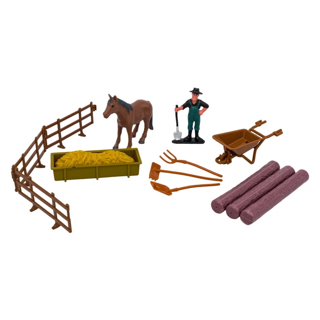 Barnyard Buddies 16pc Play Set #4