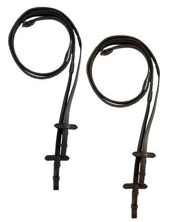 56" Raised Rubber Grip Reins #5