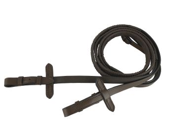 56" Raised Rubber Grip Reins #4