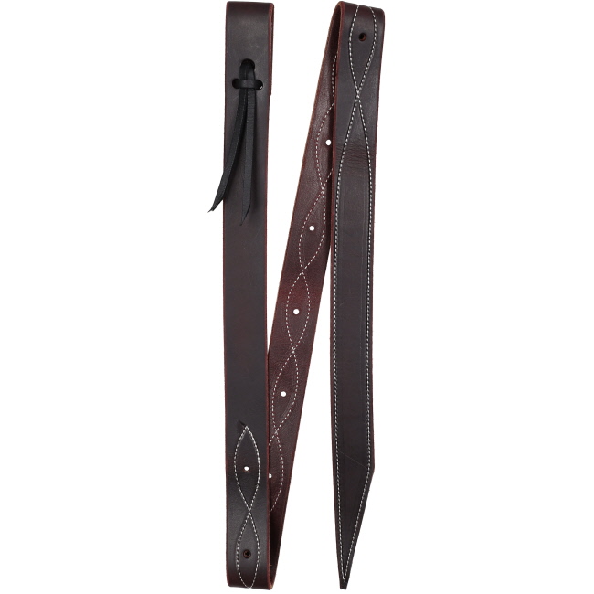 Harness Leather Stitched Latigo - Made in the USA