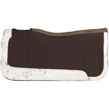 Showman 31" x 32" Speckled Hide Contoured Felt Saddle Pad