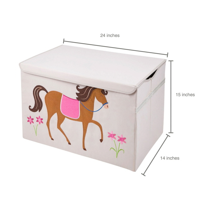 Prancing Pony Toy Storage Bin #4