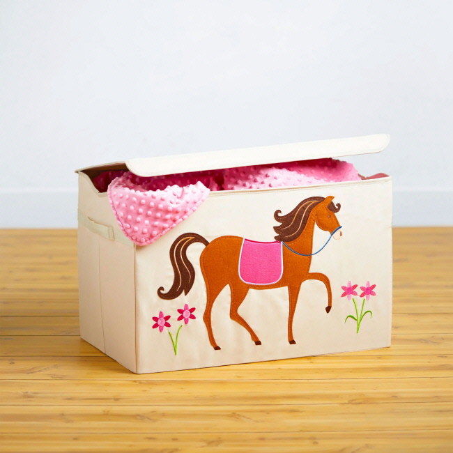 Prancing Pony Toy Storage Bin #5