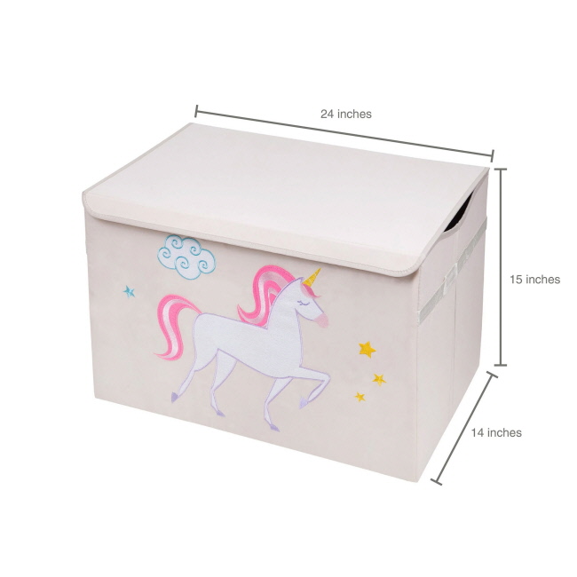 Mystical Unicorn Toy Storage Bin #4