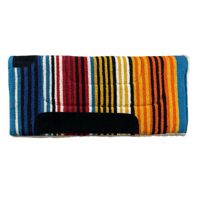 Showman 30" X 32" Serape Saddle Pad with Fleece Bottom #2
