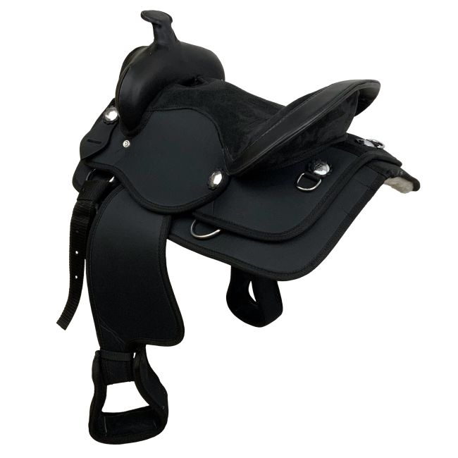 Black Nylon Cordura Saddle - 13 Inch #2
