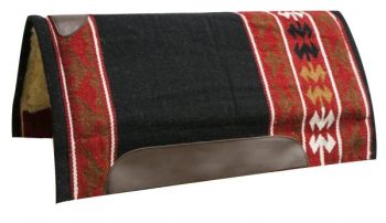 32" x 34" Economy Woven Wool Top Cutter Saddle Pad with Fleece Bottom #3