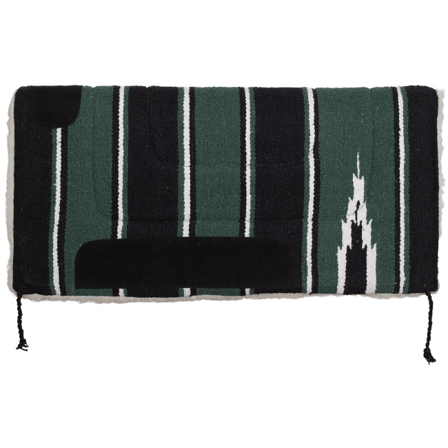 30" x 30" Economy Navajo Saddle Pad with Fleece Bottom #2