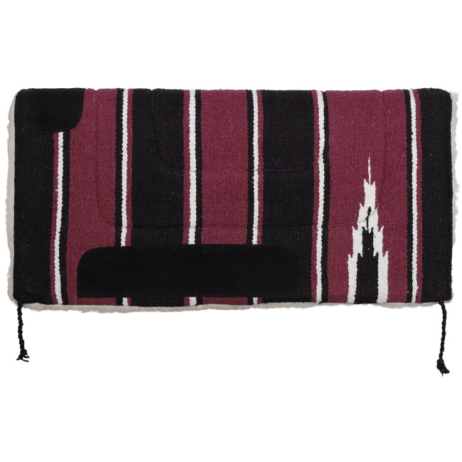 30" x 30" Economy Navajo Saddle Pad with Fleece Bottom #3