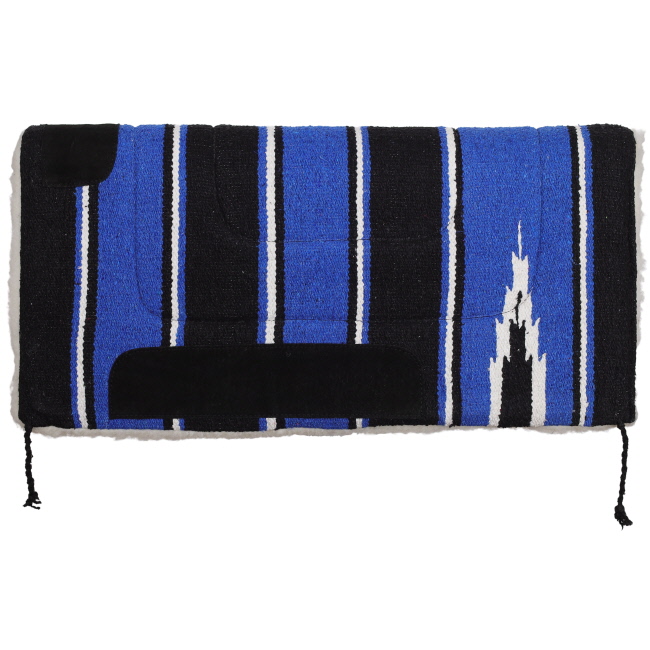 30" x 30" Economy Navajo Saddle Pad with Fleece Bottom #4