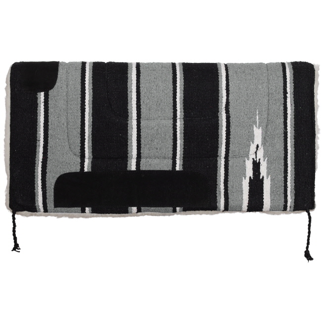 30" x 30" Economy Navajo Saddle Pad with Fleece Bottom #6