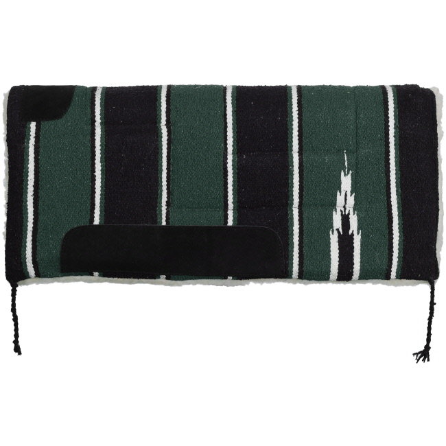30" x 30" Economy Built-Up Navajo Saddle Pad with Fleece Bottom #2