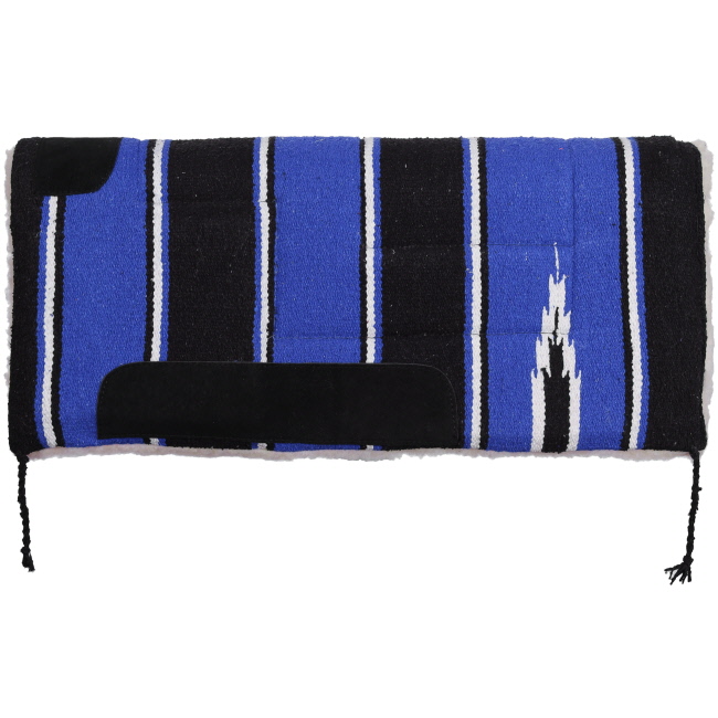 30" x 30" Economy Built-Up Navajo Saddle Pad with Fleece Bottom #4