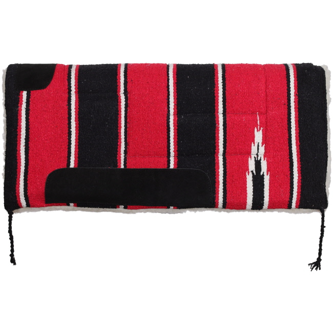 30" x 30" Economy Built-Up Navajo Saddle Pad with Fleece Bottom #5