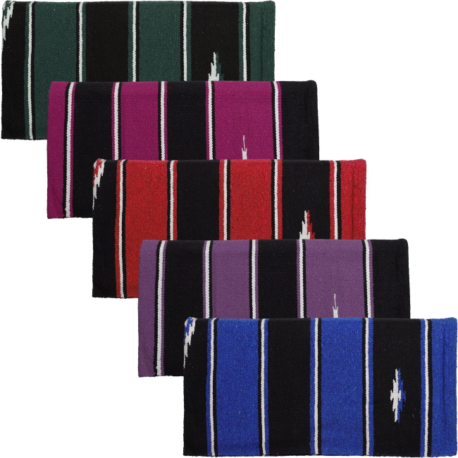 Showman 30" x 60" Assorted Navajo Saddle Blanket
