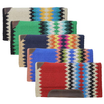 Assorted 34" x 36" 100% New Zealand Wool Cutter Pad - Rio Grande