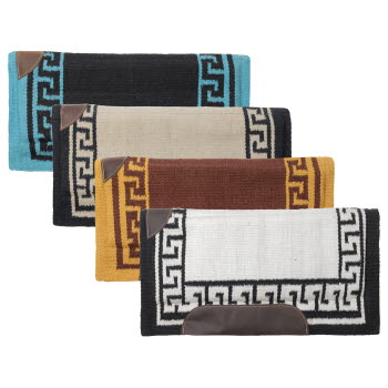 Assorted 34" x 36" 100% New Zealand Wool Cutter Pad - Geometric