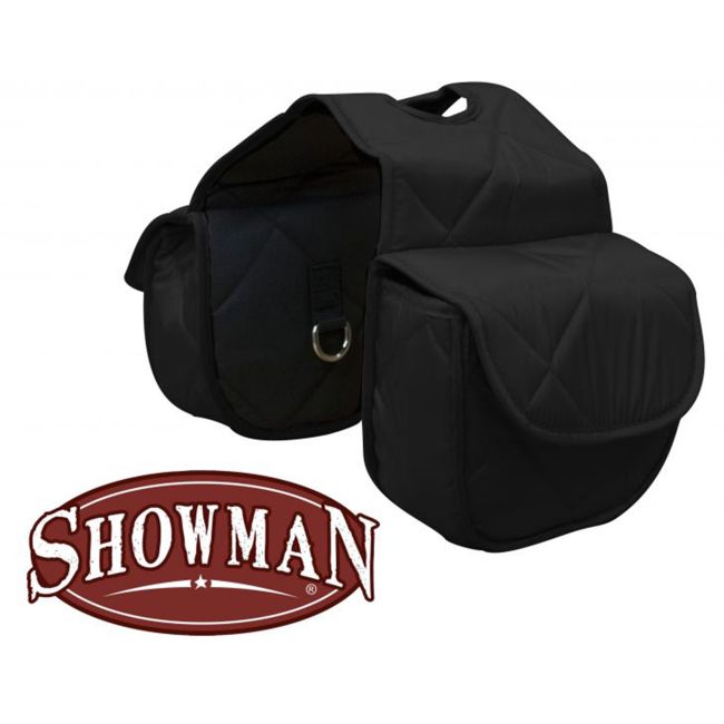Showman Insulated Quilted Nnylon Horn Bag with Velcro Closure #2