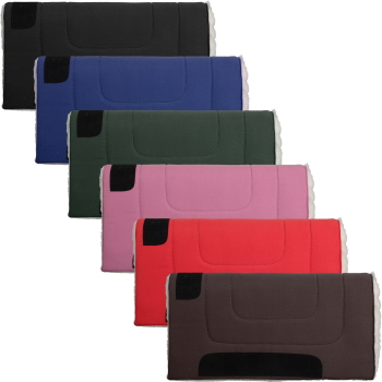 Showman 32" x 32" Heavy Canvas Top Pad with Kodel Fleece Bottom