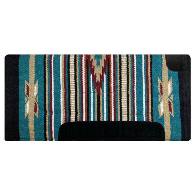 Showman 32" x 32" Acrylic Felt Bottom Saddle Pad #4