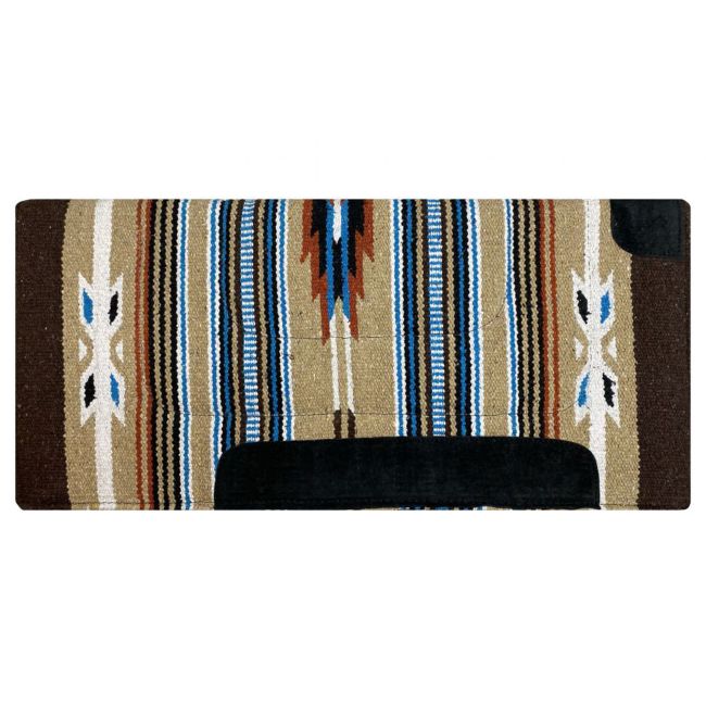 Showman 32" x 32" Acrylic Felt Bottom Saddle Pad #5