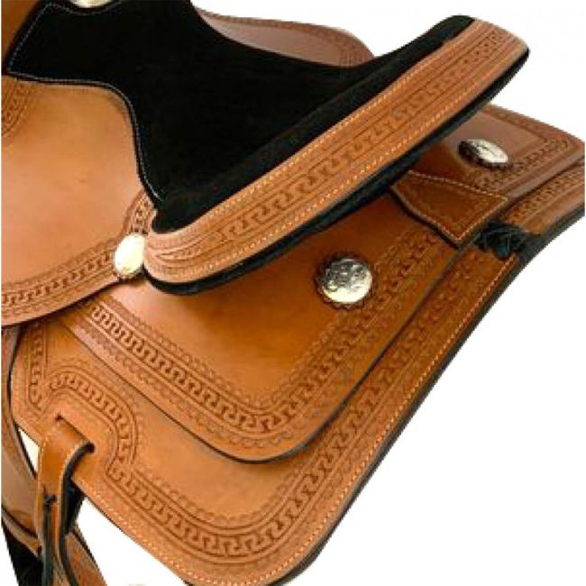 Desert Plains Economy Style Saddle - 16 Inch #3