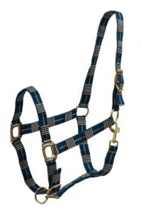 3ply nylon halter with heavy duty hardwareAverage Horse 800-1100 lbs