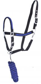 Full Size adjustable nylon halter with 10ft lead #4