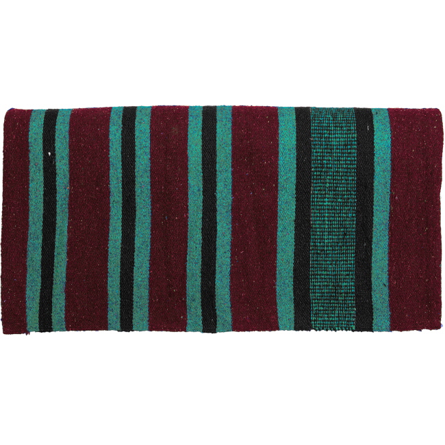 32" x 64" Assorted Acrylic Top Saddle Blanket #3