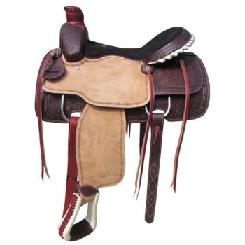 Circle S Stockman Roping Saddle - 16, 17 Inch