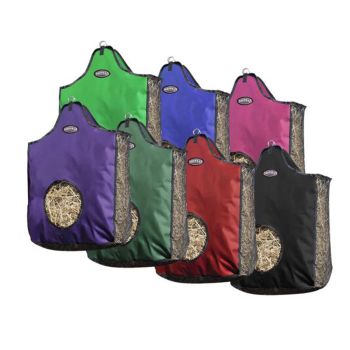 Showman Heavy Denier Nylon Hay Bag with Mesh Sides