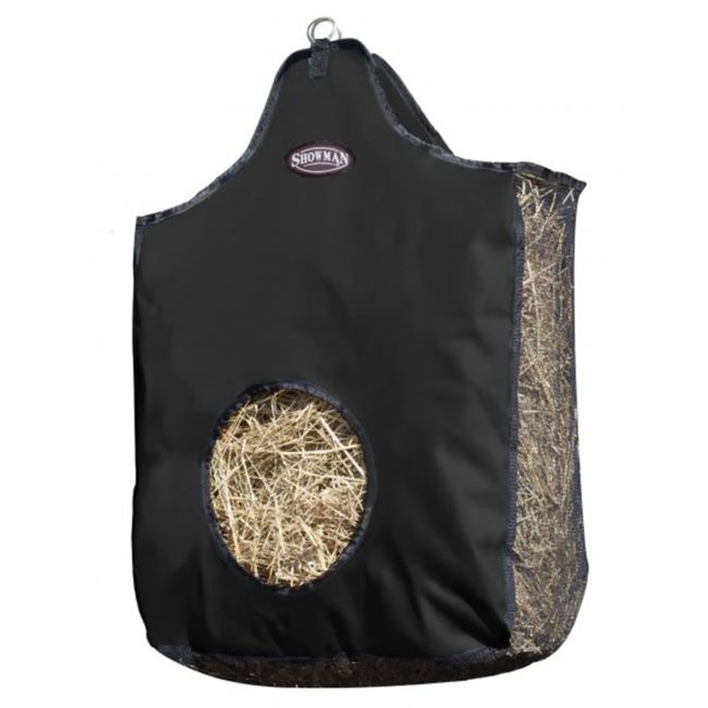 Showman Heavy Denier Nylon Hay Bag with Mesh Sides #2